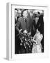 Shigeru Yoshida Arrives at the San Francisco Peace Treaty, USA, April 1952-null-Framed Giclee Print