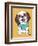 Shih Tzu Brown-Tomoyo Pitcher-Framed Giclee Print