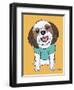 Shih Tzu Brown-Tomoyo Pitcher-Framed Giclee Print