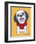 Shih Tzu Gray-Tomoyo Pitcher-Framed Giclee Print