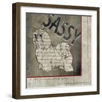 Shih Tzu II-Karen Williams-Framed Giclee Print