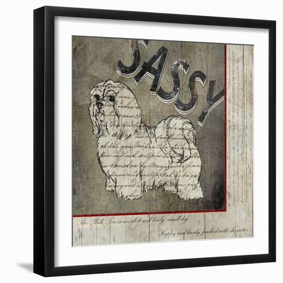 Shih Tzu II-Karen Williams-Framed Giclee Print