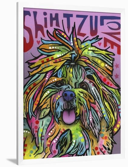 Shih Tzu Luv-Dean Russo-Framed Giclee Print