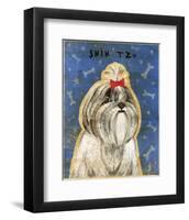 Shih Tzu-John Golden-Framed Art Print