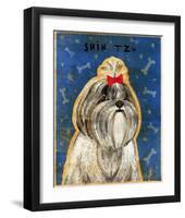 Shih Tzu-John Golden-Framed Art Print