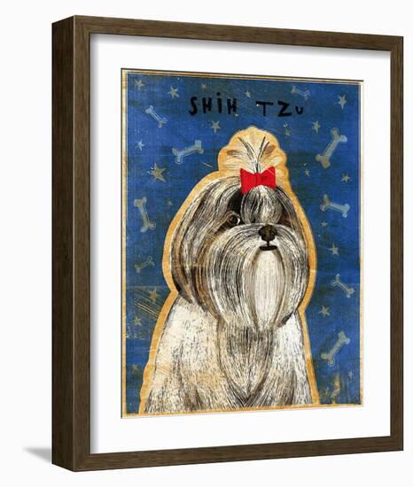 Shih Tzu-John Golden-Framed Art Print