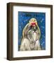 Shih Tzu-John W^ Golden-Framed Art Print