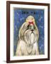 Shih Tzu-John W Golden-Framed Giclee Print