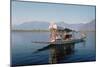 Shikara (Traditional Wooden Boat) on Dal Lake, Srinagar, Kashmir, India-Vivienne Sharp-Mounted Photographic Print