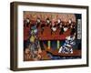 Shiki No Nagame Maru-Ni-I No Toshi, Toshi Actor, Scene from the Four Seasons, 1839-Utagawa Kunisada-Framed Giclee Print