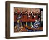 Shiki No Nagame Maru-Ni-I No Toshi, Toshi Actor, Scene from the Four Seasons, 1839-Utagawa Kunisada-Framed Giclee Print