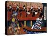 Shiki No Nagame Maru-Ni-I No Toshi, Toshi Actor, Scene from the Four Seasons, 1839-Utagawa Kunisada-Stretched Canvas