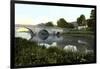 Shillingford Bridge, 20th Century-null-Framed Giclee Print