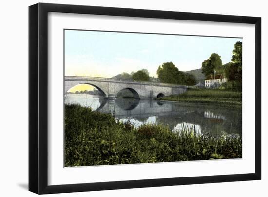 Shillingford Bridge, 20th Century-null-Framed Giclee Print