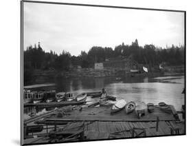 Shilshole Bay, Seattle, 1912-Ashael Curtis-Mounted Giclee Print