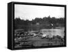 Shilshole Bay, Seattle, 1912-Ashael Curtis-Framed Stretched Canvas