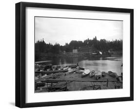 Shilshole Bay, Seattle, 1912-Ashael Curtis-Framed Giclee Print