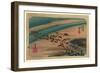 Shimada-Utagawa Hiroshige-Framed Giclee Print