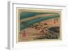 Shimada-Utagawa Hiroshige-Framed Giclee Print