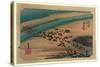 Shimada-Utagawa Hiroshige-Stretched Canvas