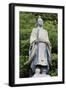 Shimadzu Tadoyoshi Statue, Tanshoen Garden, Kagoshima City, Kyushu Island, Japan, Asia-Richard Cummins-Framed Photographic Print