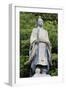 Shimadzu Tadoyoshi Statue, Tanshoen Garden, Kagoshima City, Kyushu Island, Japan, Asia-Richard Cummins-Framed Photographic Print