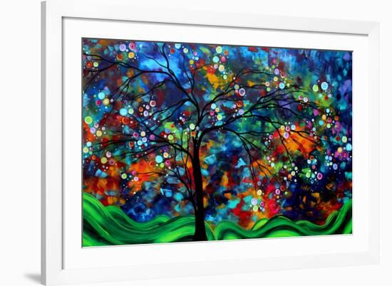 Shimmer In The Sky-Megan Aroon Duncanson-Framed Art Print