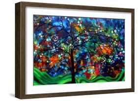 Shimmer In The Sky-Megan Aroon Duncanson-Framed Art Print