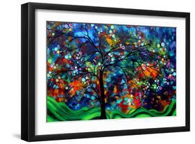 Shimmer In The Sky-Megan Aroon Duncanson-Framed Art Print