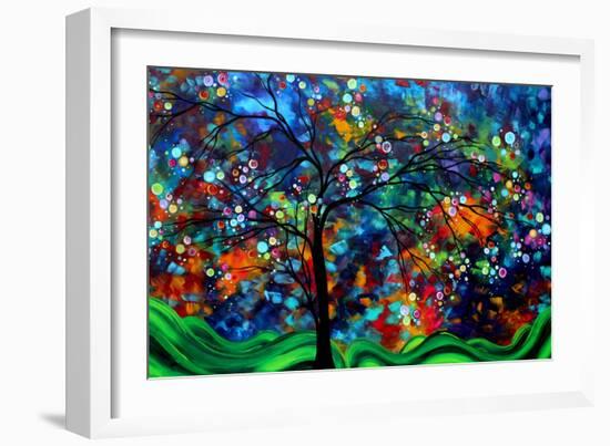 Shimmer In The Sky-Megan Aroon Duncanson-Framed Art Print