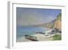 Shimmering Beach, Budleigh Salterton-Trevor Chamberlain-Framed Giclee Print