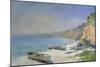 Shimmering Beach, Budleigh Salterton-Trevor Chamberlain-Mounted Giclee Print