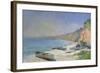 Shimmering Beach, Budleigh Salterton-Trevor Chamberlain-Framed Giclee Print