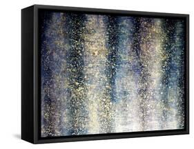 Shimmering deep-Hyunah Kim-Framed Stretched Canvas