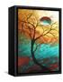 Shimmering Force-Megan Aroon Duncanson-Framed Stretched Canvas