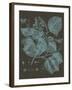 Shimmering Leaves II-Vision Studio-Framed Art Print