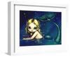 Shimmering Mermaid-Jasmine Becket-Griffith-Framed Art Print