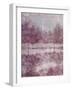 Shimmering Plum Landscape 1-Jill Schultz McGannon-Framed Art Print