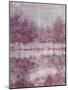 Shimmering Plum Landscape 1-Jill Schultz McGannon-Mounted Art Print