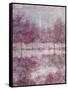 Shimmering Plum Landscape 1-Jill Schultz McGannon-Framed Stretched Canvas