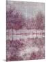 Shimmering Plum Landscape 1-Jill Schultz McGannon-Mounted Art Print