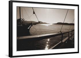 Shimmering Sea-Malcolm Sanders-Framed Giclee Print