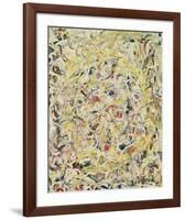 Shimmering Substance, c.1946-Jackson Pollock-Framed Art Print