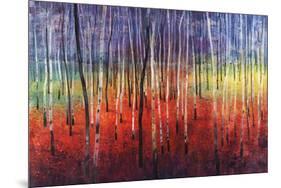 Shimmering Trees-Tim O'toole-Mounted Giclee Print