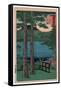 Shimotsuke Chuzenji Kosui-Utagawa Hiroshige-Framed Stretched Canvas