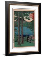 Shimotsuke Chuzenji Kosui-Utagawa Hiroshige-Framed Giclee Print