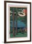 Shimotsuke Chuzenji Kosui-Utagawa Hiroshige-Framed Giclee Print