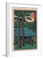 Shimotsuke Chuzenji Kosui-Utagawa Hiroshige-Framed Giclee Print