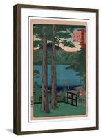 Shimotsuke Chuzenji Kosui-Utagawa Hiroshige-Framed Giclee Print