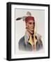 Shin-Ga-Ba W"Ossin or "Image Stone," a Chippeway Chief-James Otto Lewis-Framed Giclee Print